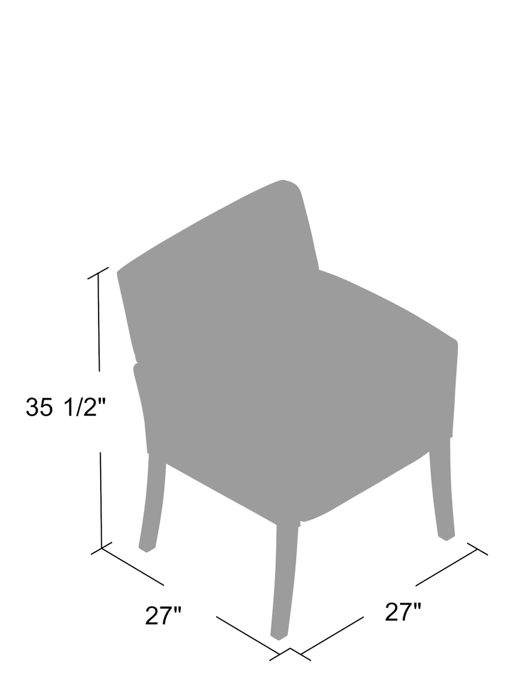 Executive Box Arm Office Chair