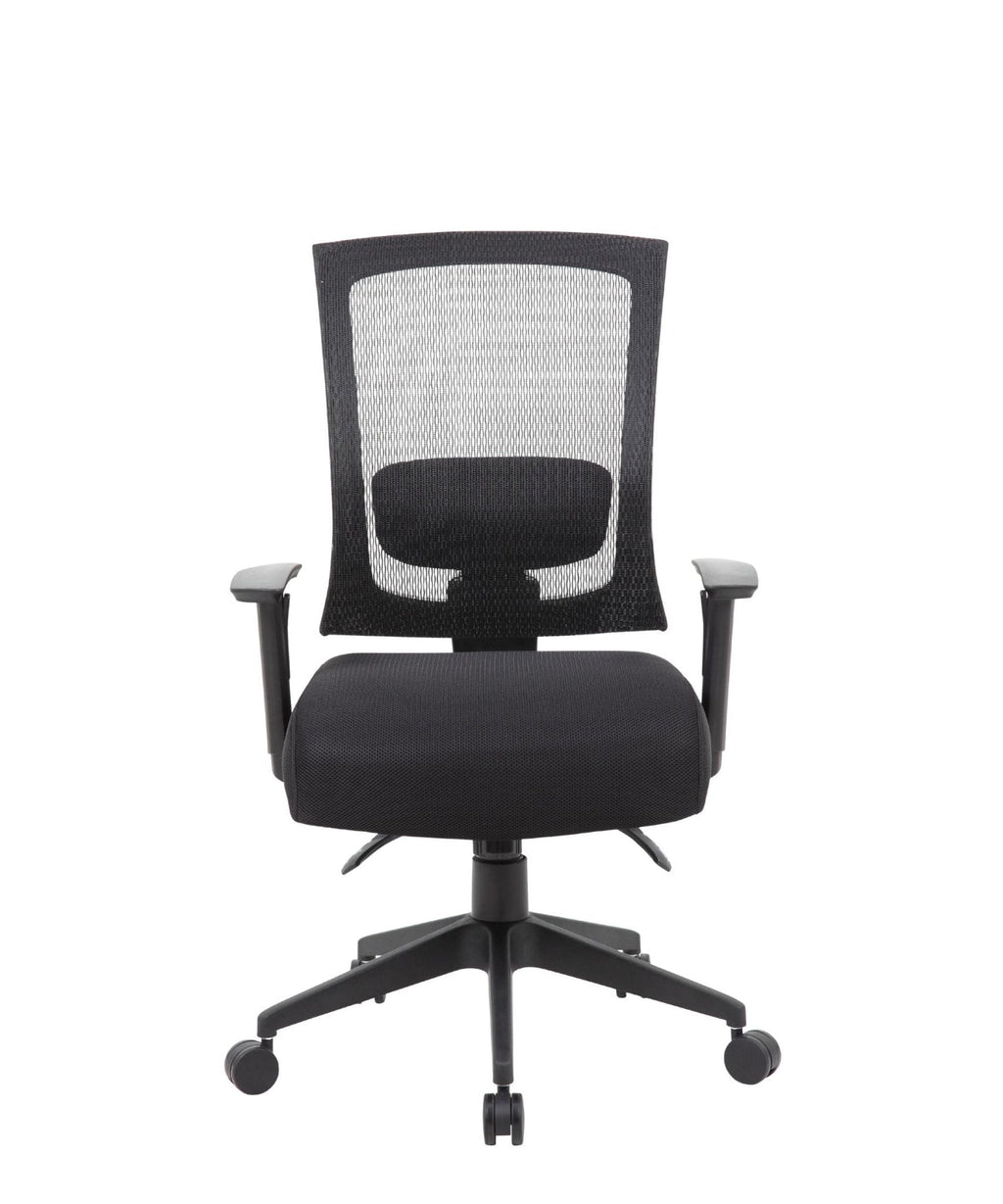 Mesh Back 3 paddle Task Chair with Seat Slider