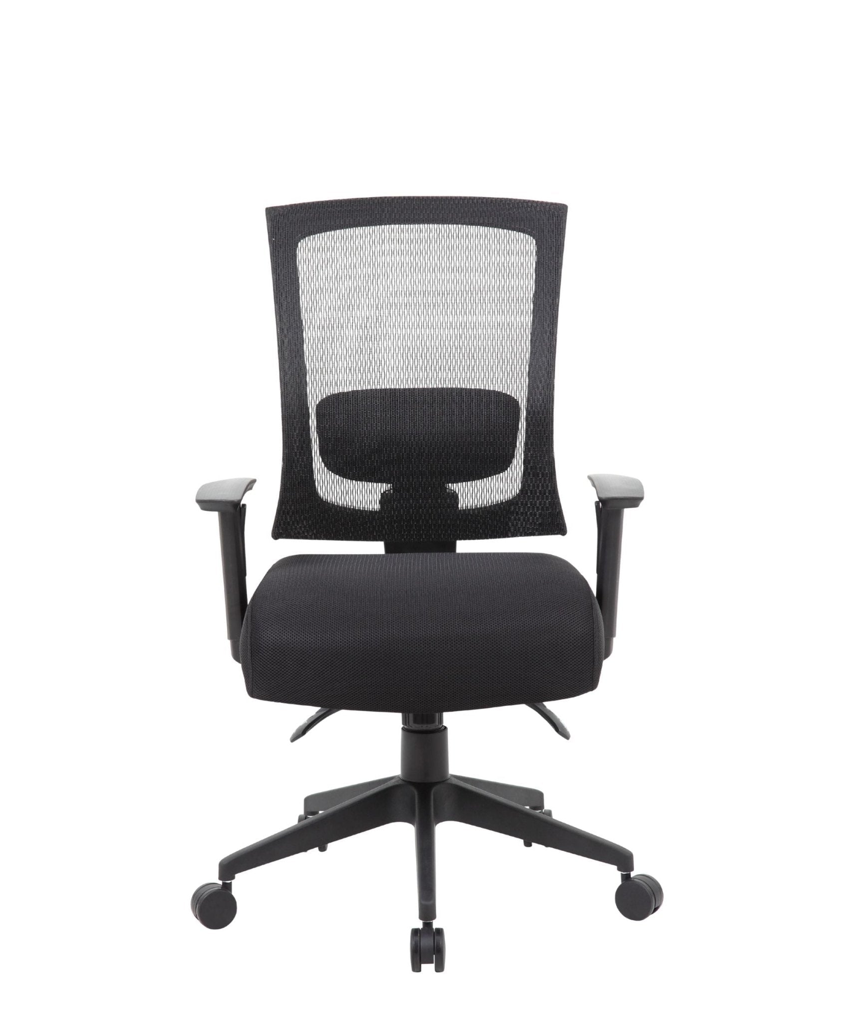 Mesh Back 3 paddle Task Chair with Seat Slider