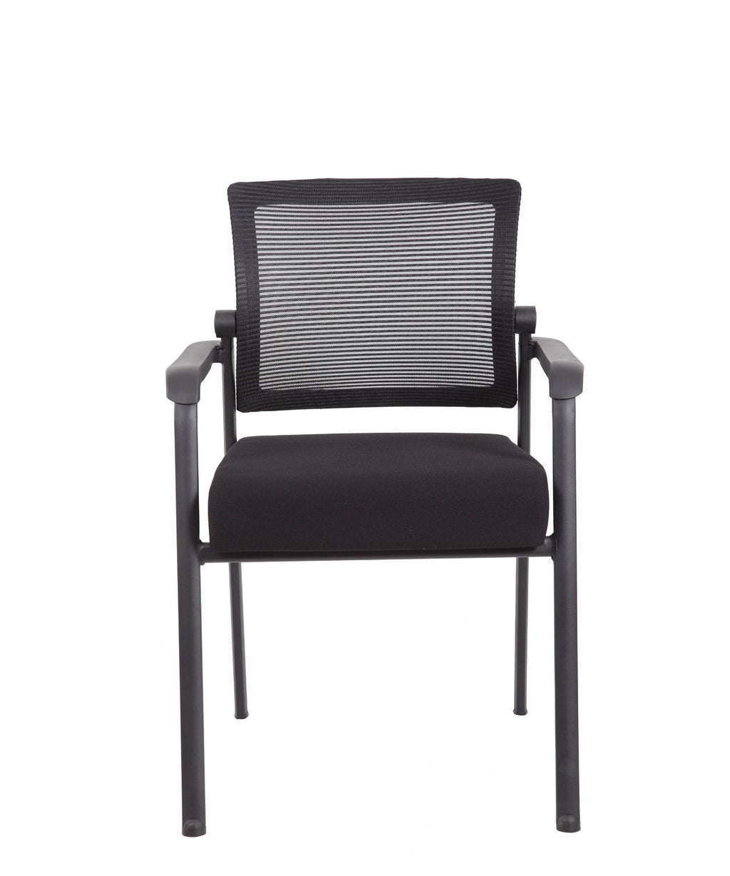 Mesh Back 4-Legged Guest Chair
