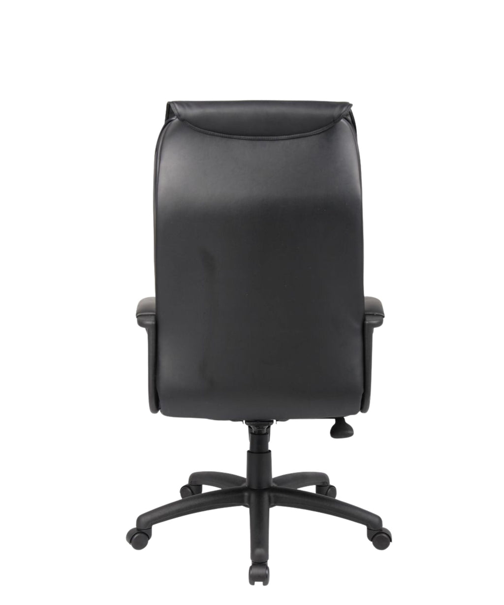 Executive Leather Plus Chair W/Padded Arm