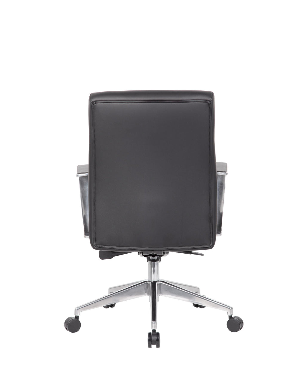 Modern Conference Chair with Aluminum Arm & Base