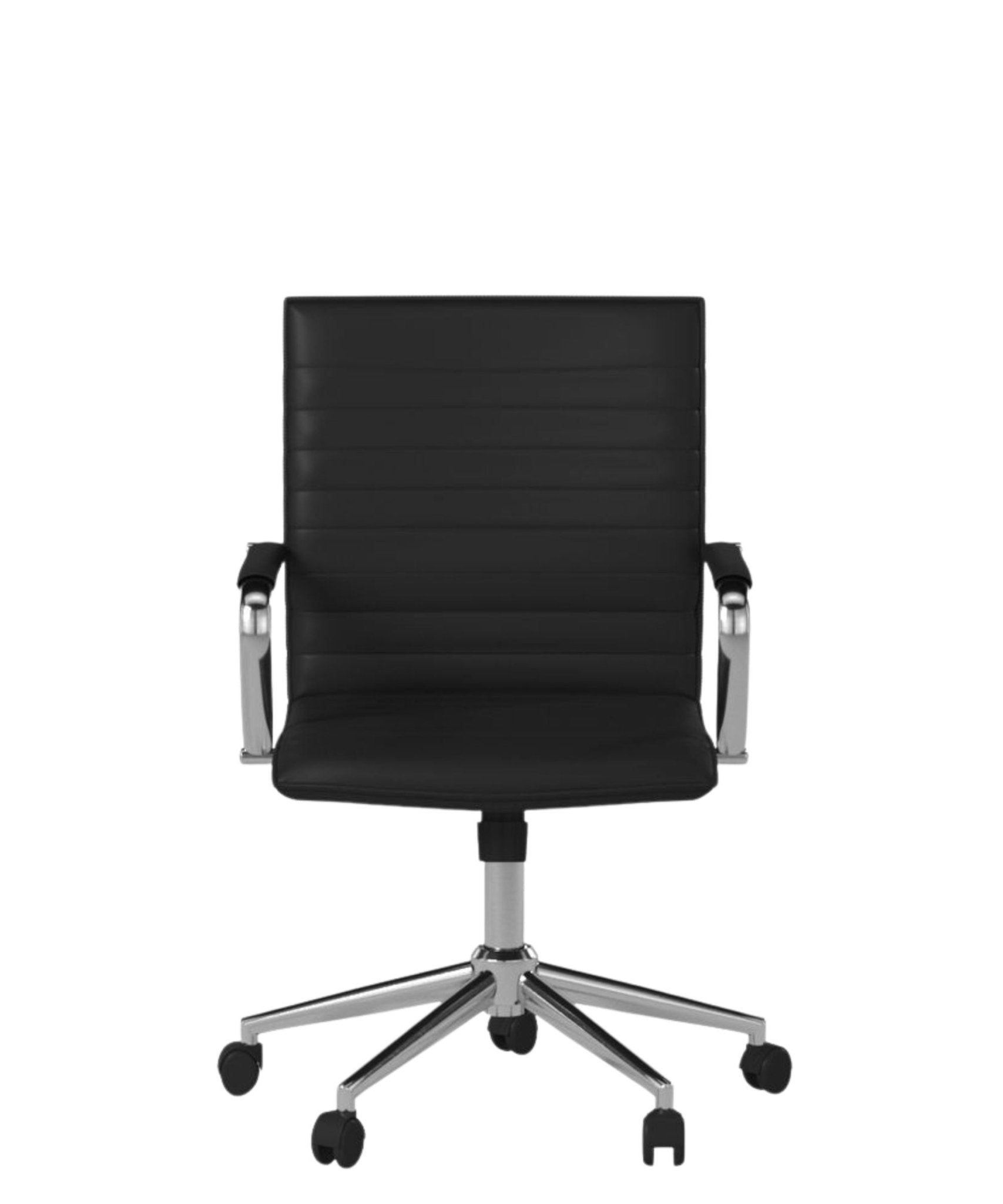 Hospitality Task Chair with Fixed Chrome Arms