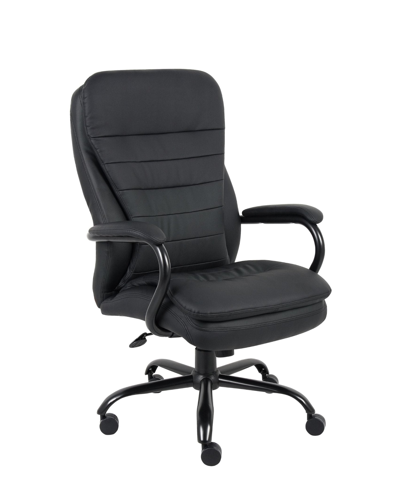 Heavy Duty Double Plush Leather Plus Chair