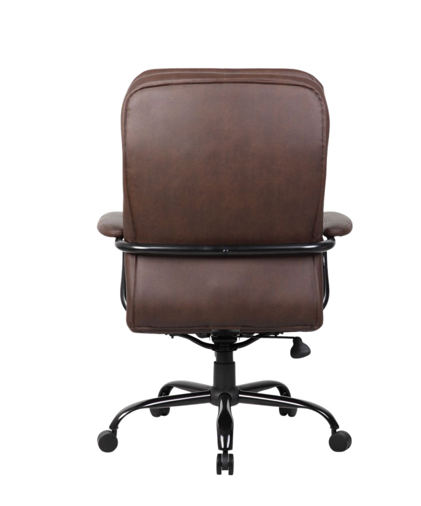 Heavy Duty Double Plush Leather Plus Chair