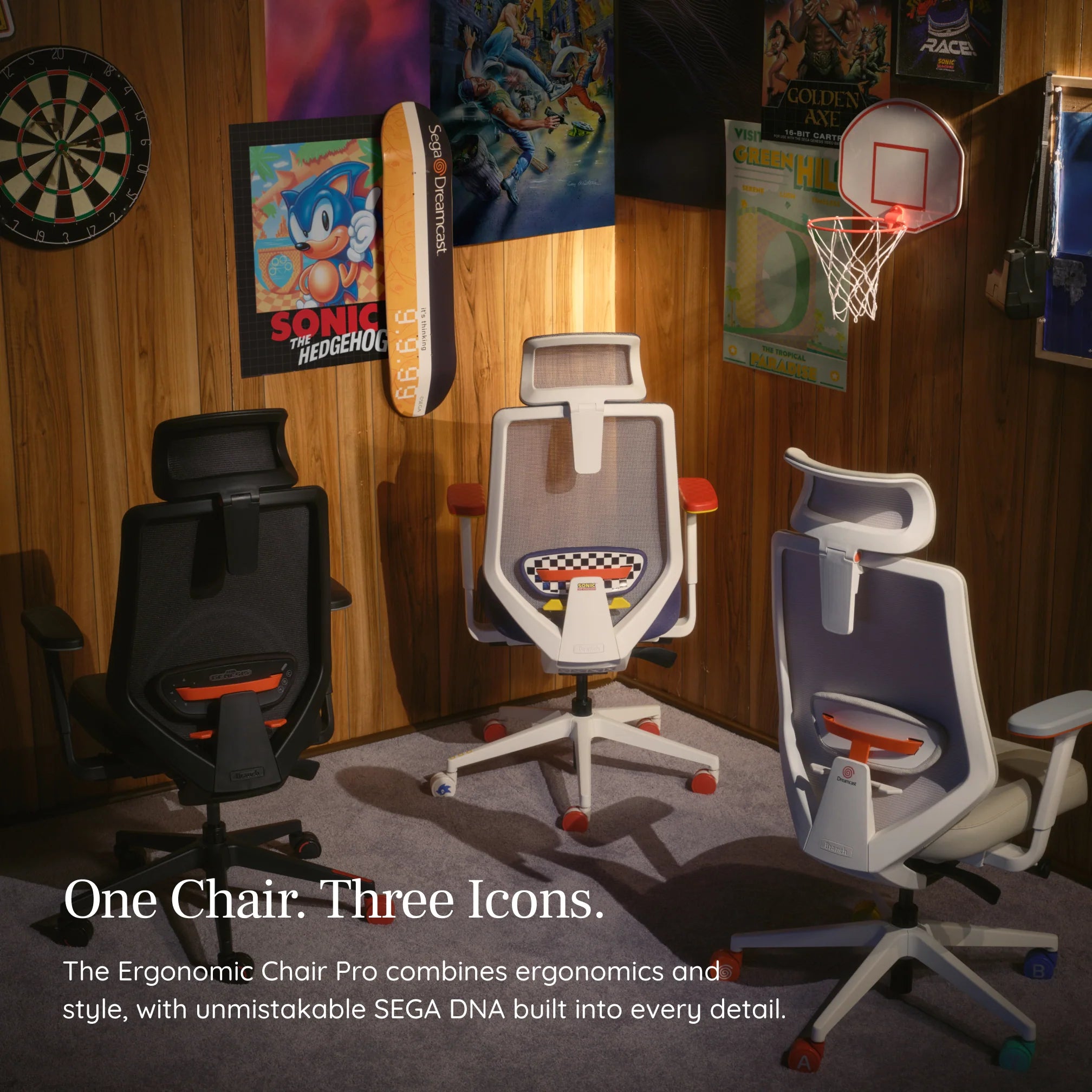 Ergonomic Chair Pro: SEGA Edition