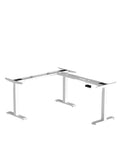 Silver 3 Stage Three Motor Adjustable Height L-Shaped Base