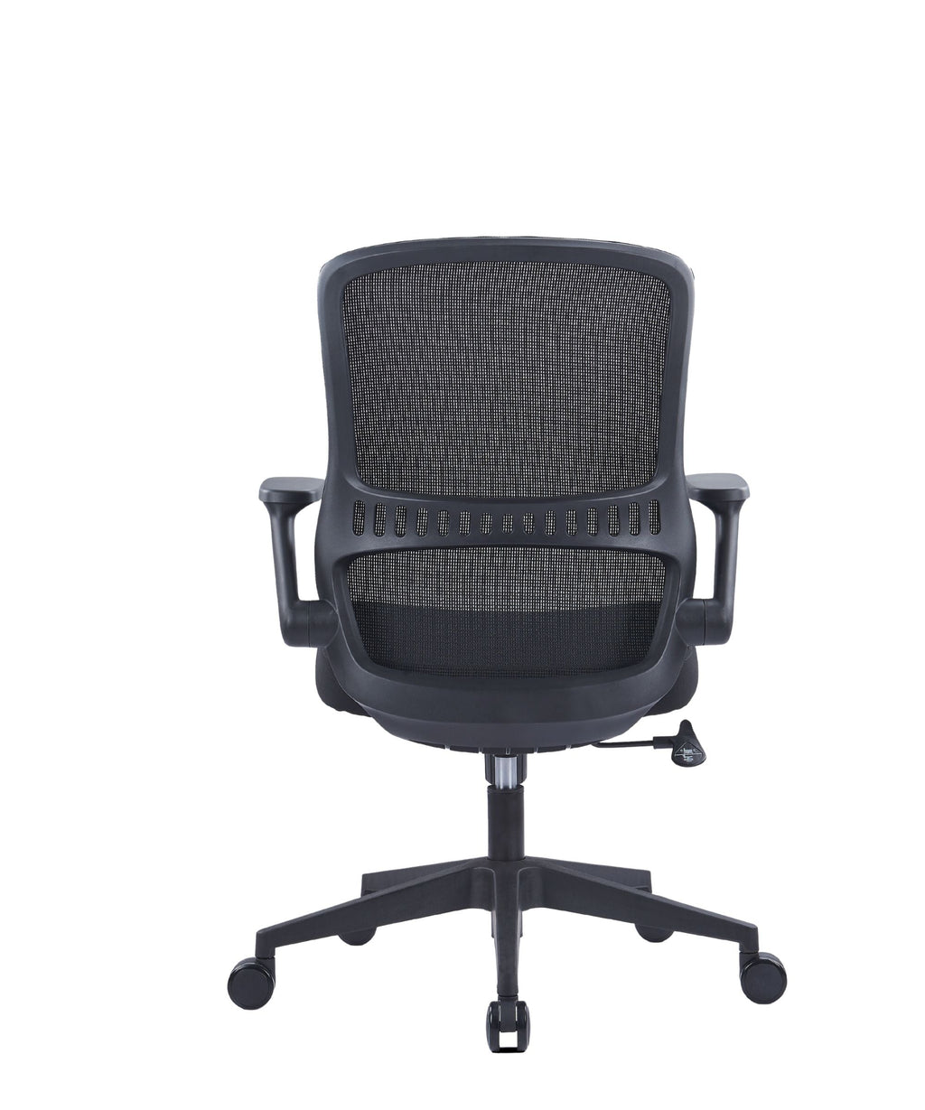 Flip Arm Mid Back Mesh Task Chair - 2 Chairs