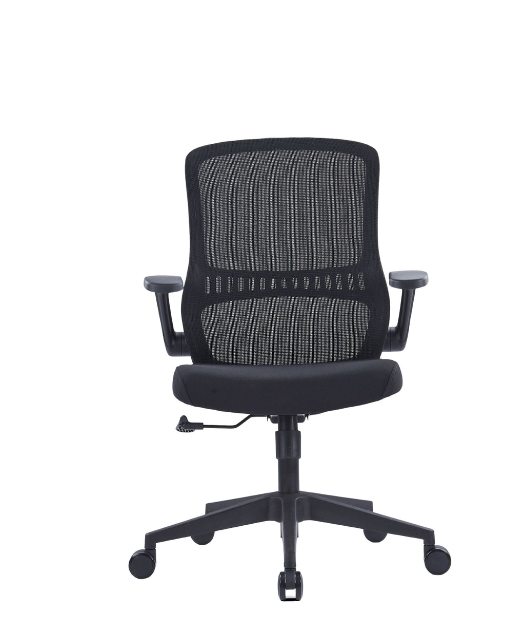 Flip Arm Mid Back Mesh Task Chair - 2 Chairs