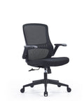 Flip Arm Mid Back Mesh Task Chair - 2 Chairs