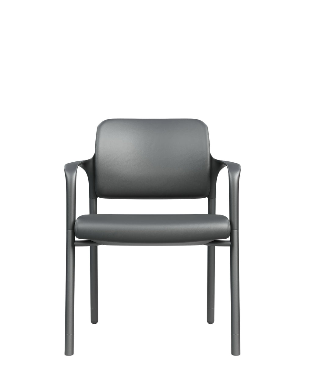 Heavy Duty Vinyl Back & Seat Guest Chair (2 per box)