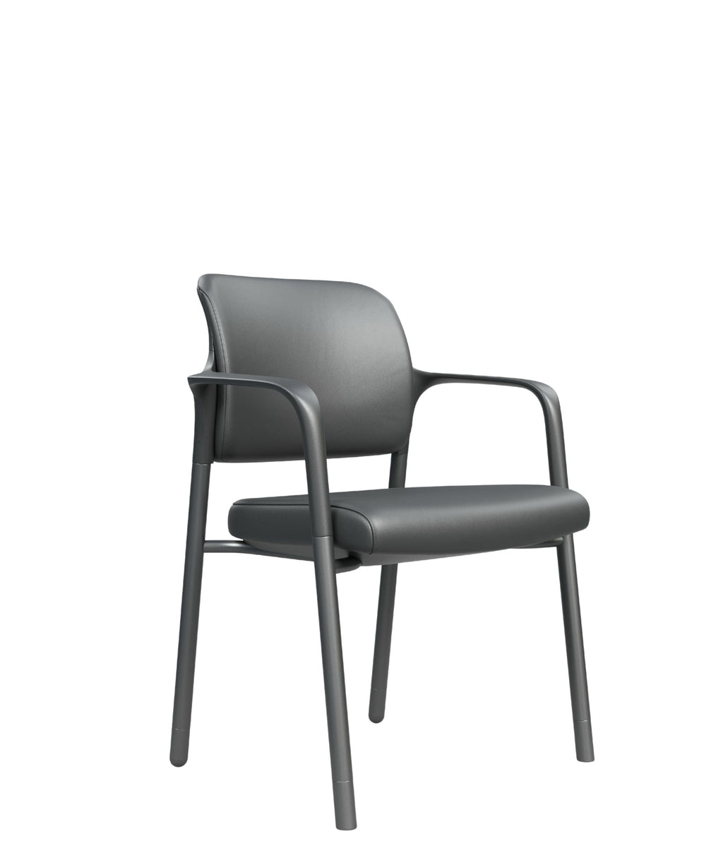 Heavy Duty Vinyl Back & Seat Guest Chair (2 per box)