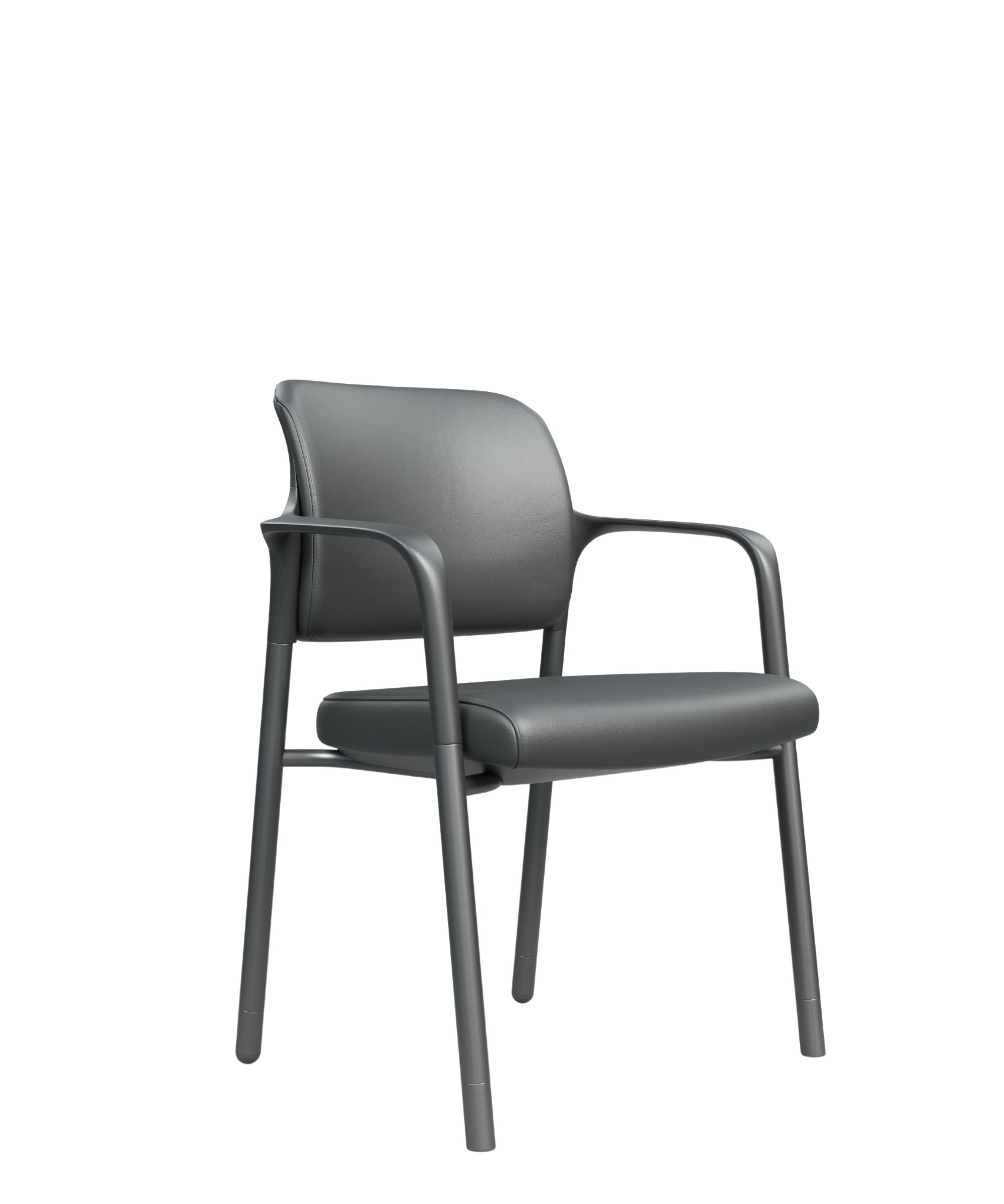 Heavy Duty Vinyl Back & Seat Guest Chair (2 per box)
